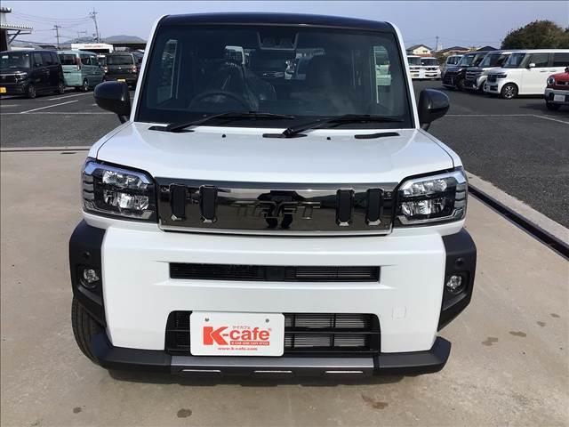 タフト Ｇ　ダーククロムベンチャー　衝突被害軽減ブレーキ　スマートキー　クリアランスソナー　アイドリングストップ　ＥＣＳ　シートヒーター　ＬＥＤヘッドライト（3枚目）