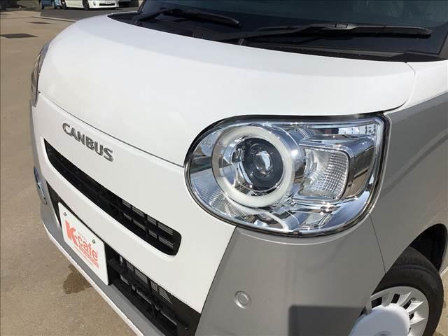 ムーヴキャンバス ストライプスG 両側電動スライドドア 衝突被害軽減ブレーキ スマートキー クリアランスソナー アイドリングストップ ECS LEDヘッドライト(14枚目)