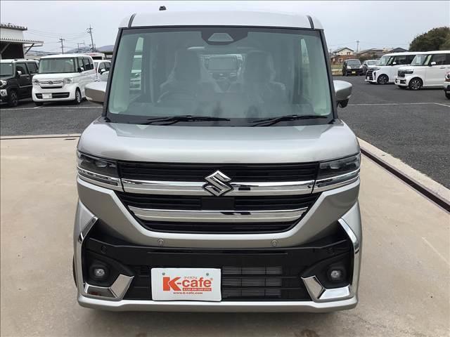 スペーシアカスタム ハイブリッドXS 両側電動スライドドア 衝突被害軽減ブレーキ スマートキー 車線逸脱防止装置 アイドリングストップ ECS ACC LEDヘッドライト(3枚目)