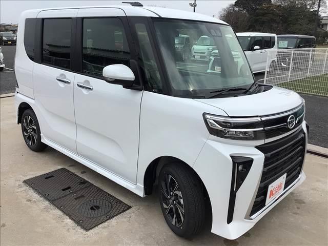 タント カスタムＸ　両側電動スライドドア　衝突被害軽減ブレーキ　スマートキー　クリアランスソナー　アイドリングストップ　ＥＣＳ　シートヒーター　ＬＥＤヘッドライト（4枚目）