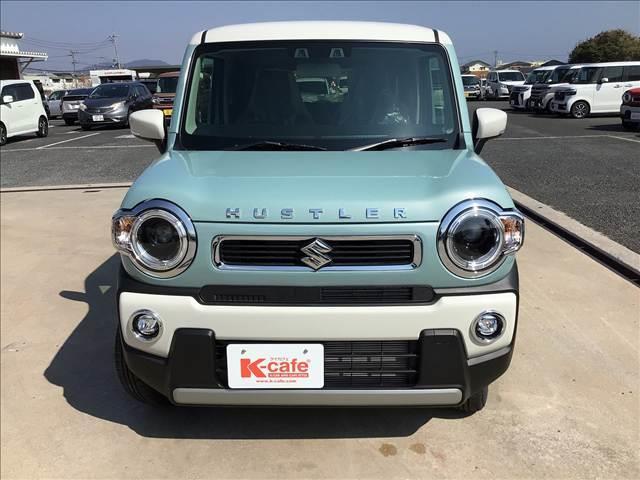 ハスラー ハイブリッドＸ　衝突被害軽減ブレーキ　車線逸脱防止装置　スマートキー　クリアランスソナー　アイドリングストップ　ＡＣＣ　ＥＣＳ　シートヒーター　ＬＥＤヘッドライト（3枚目）