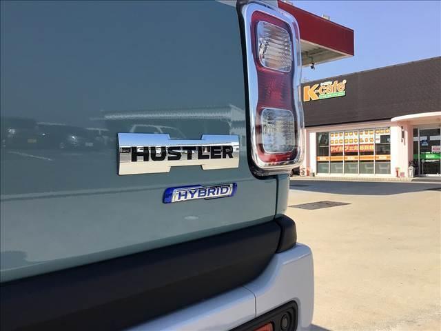 ハスラー ハイブリッドＸ　衝突被害軽減ブレーキ　車線逸脱防止装置　スマートキー　クリアランスソナー　アイドリングストップ　ＡＣＣ　ＥＣＳ　シートヒーター　ＬＥＤヘッドライト（23枚目）