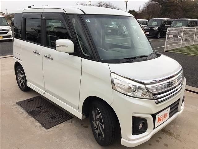 スペーシアカスタム ＸＳ　フルセグナビ　Ｂｌｕｅｔｏｏｔｈ付　スマートキー　両側電動スライドドア　アイドリングストップ　ＥＴＣ　ＨＩＤヘッドライト（4枚目）