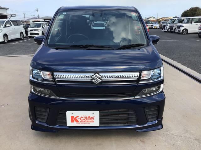 ワゴンR ハイブリッドFZ ディスプレイオーディオ 衝突被害軽減ブレーキ 車線逸脱防止装置 スマートキー クリアランスソナー ETC ECS アイドリングストップ シートヒーター LEDヘッドライト(3枚目)