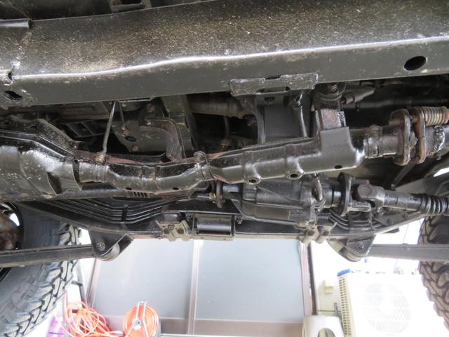 ジムニー ワイルドウインド　ガンＭ全塗装　リフトアップ　新品ＢＡＤＸ　ＤＯＳ＋オープンカントリー２２５／７５／１６　オーバーフェンダー／グリル各部チッピング黒塗装　社外前後バンパー／マフラー／テール／ＬＥＤフォグ／シートカバー（64枚目）