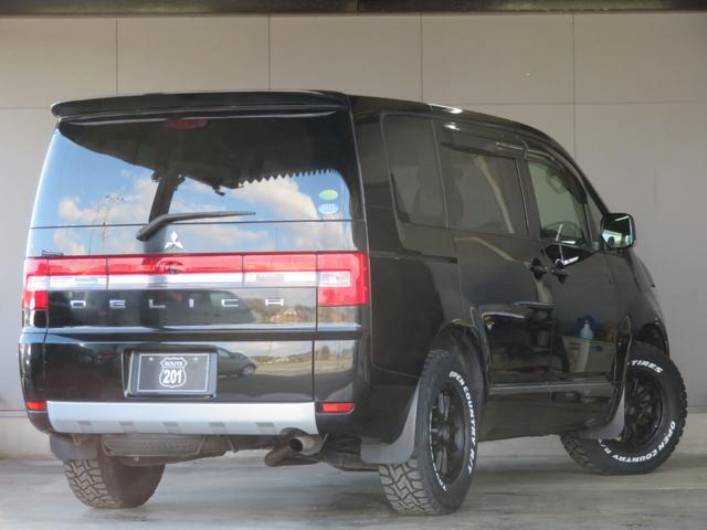 デリカD:5 G パワーパッケージ 新品BADXロックケリーMX-H+オプカンRT235/70R16 新品ブルバー HDDナビフルセグBluetoothDVD+フリップダウンモニターBカメラETC 両側電動ドア HID スマートキー2個(2枚目)