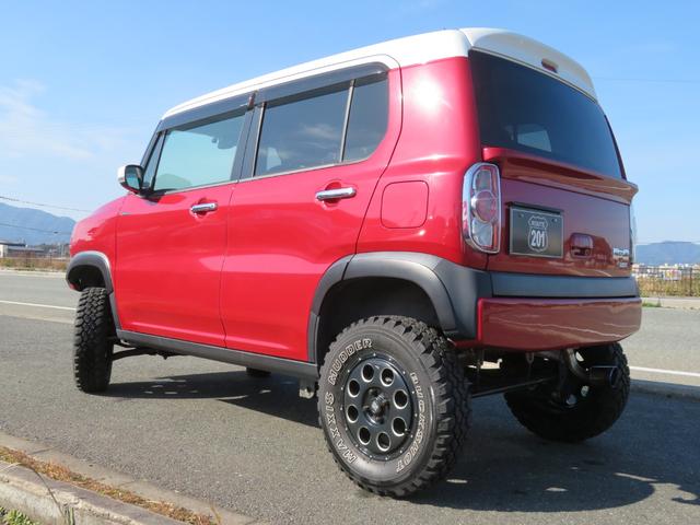 ハスラー ＪスタイルＩＩ　４インチリフトＵＰ公認　プラスラインＦ／Ｒバンパー＋Ｆガードバースキッドバンパー　ハイワークスルーフスポイラー＋リアウイング　新品バッテリー　エクストリームＪ＋マキシスバックショット　Ｊａｏｓマフラー（63枚目）