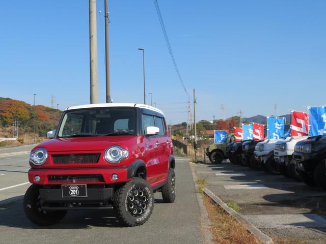 ハスラー ＪスタイルＩＩ　４インチリフトＵＰ公認　プラスラインＦ／Ｒバンパー＋Ｆガードバースキッドバンパー　ハイワークスルーフスポイラー＋リアウイング　新品バッテリー　エクストリームＪ＋マキシスバックショット　Ｊａｏｓマフラー（80枚目）