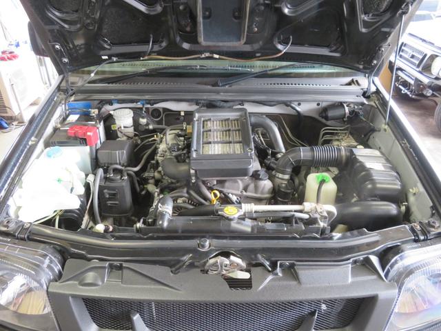 ジムニー XC 新品ルーフラック+Hライト RAYSデイトナFDX-J+ジオランダーMT 3インチリフトUP ブラックM全塗装修復歴軽度 LEDテール FRPボンネット SDナビDVDフルセグBluetoothETC(4枚目)