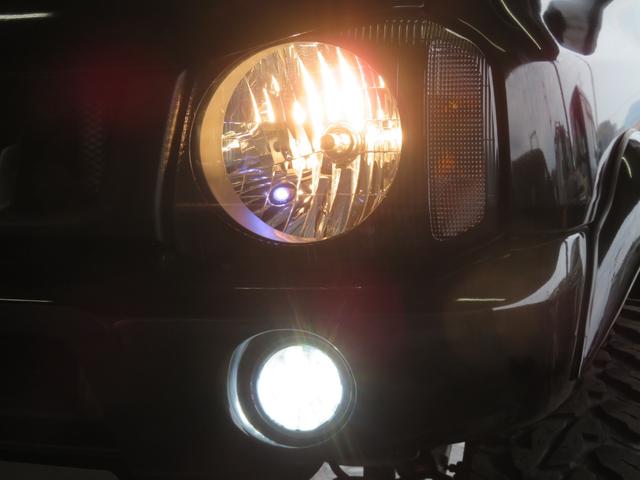 ジムニー XC 新品ルーフラック+Hライト RAYSデイトナFDX-J+ジオランダーMT 3インチリフトUP ブラックM全塗装修復歴軽度 LEDテール FRPボンネット SDナビDVDフルセグBluetoothETC(45枚目)