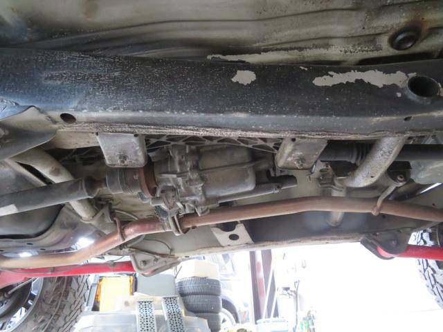 ジムニー XC 新品ルーフラック+Hライト RAYSデイトナFDX-J+ジオランダーMT 3インチリフトUP ブラックM全塗装修復歴軽度 LEDテール FRPボンネット SDナビDVDフルセグBluetoothETC(65枚目)