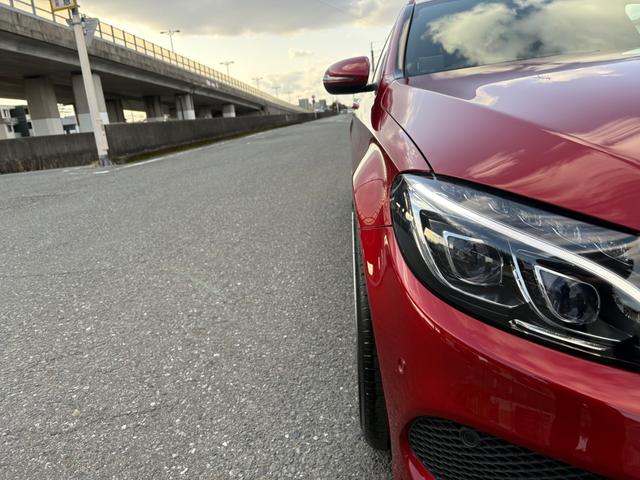 Cクラスステーションワゴン C200 ステーションワゴン スポーツ本革仕様 C43フェイスHYPER FORGED20インチ新品タイヤAirLift製エアサスペンション(公認不要)Airlift3Pマネジメント ECUコーディング+80psNOXセンサー対策済み(44枚目)