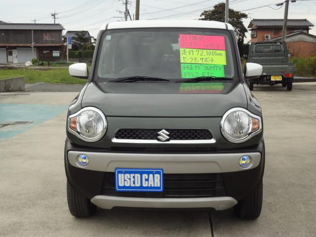 ハスラー G 純正ナビ フルセグTV Bluetooth 被害軽減ブレーキ ドライブレコーダー ETC シートヒーター スマートキー2本(2枚目)