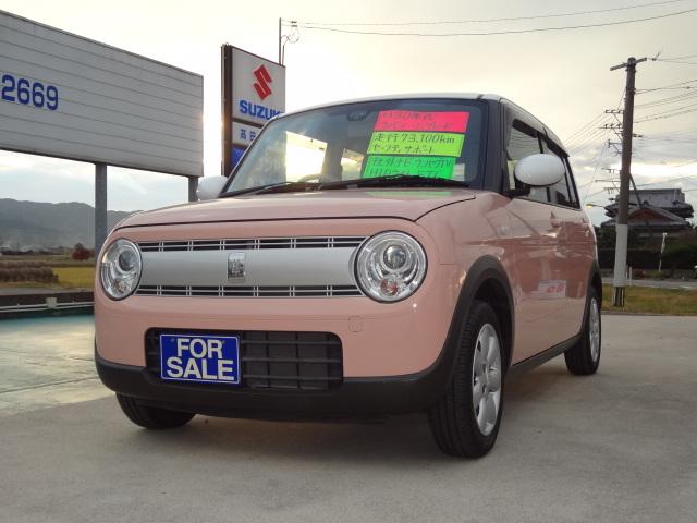 アルトラパン S 社外ナビ ワンセグTV Bluetooth 被害軽減ブレーキ ディスチャージヘッドランプ ETC スマートキー2本 シートヒーター(7枚目)