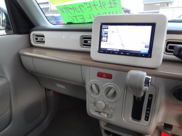 アルトラパン S 社外ナビ ワンセグTV Bluetooth 被害軽減ブレーキ ディスチャージヘッドランプ ETC スマートキー2本 シートヒーター(16枚目)
