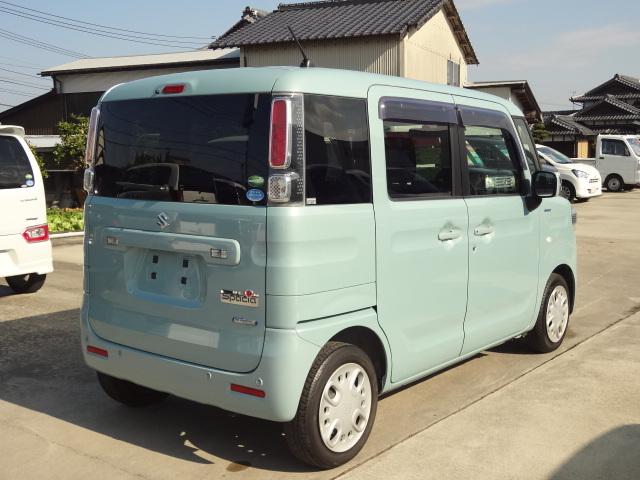 スペーシア ハイブリッドＧ　ワンオーナー　社外ナビ　ワンセグＴＶ　被害軽減ブレーキ　ソナー　ドラレコ　ＥＴＣ　スマートキー２本（8枚目）