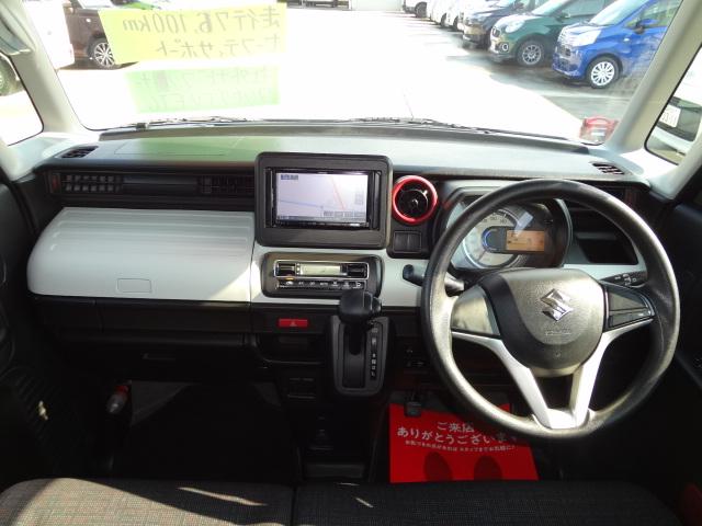 スペーシア ハイブリッドＧ　ワンオーナー　社外ナビ　ワンセグＴＶ　被害軽減ブレーキ　ソナー　ドラレコ　ＥＴＣ　スマートキー２本（15枚目）