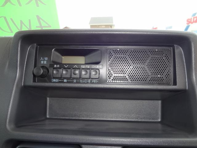 キャリイトラック ＫＣエアコン・パワステ農繁仕様　届出済未使用車　セーフティサポート　４ＷＤ　Ｈｉ／Ｌｏ切り替え　デフロック　５速マニュアル　４枚リーフスプリング　リヤソナー　パワーウインドー　キーレス（10枚目）