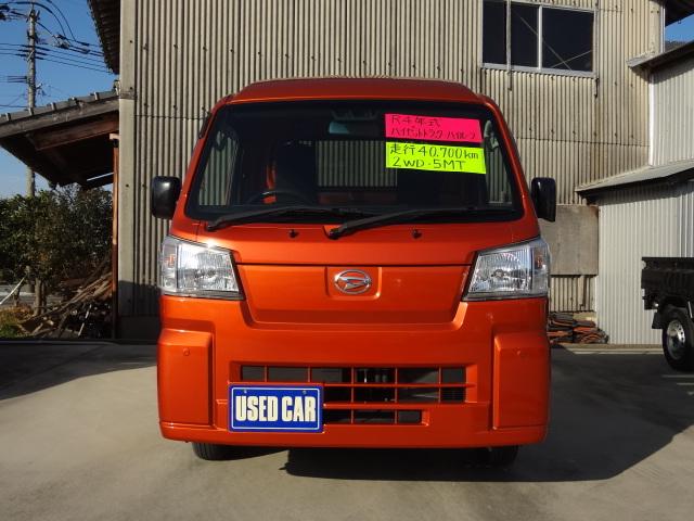 ハイゼットトラック ハイルーフＳＡＩＩＩｔ　エアコン　パワステ　２ＷＤ　５速マニュアル　被害軽減ブレーキ　オートライト　アイドリング　ソナー（2枚目）