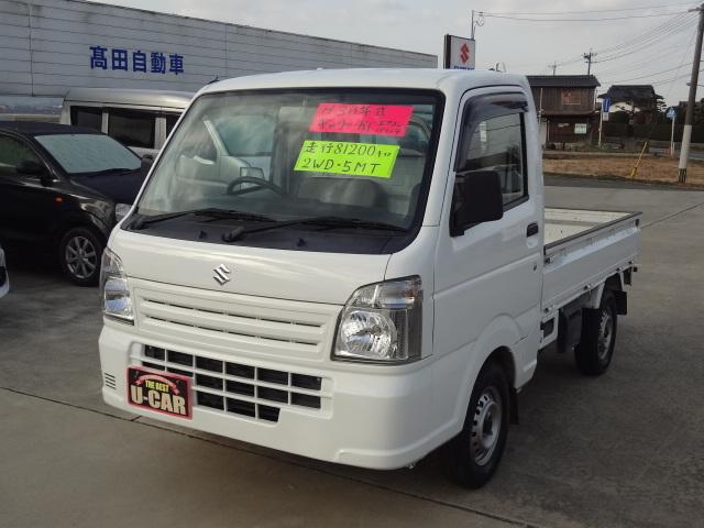 キャリイトラック ＫＣエアコン・パワステ　２ＷＤ　５速マニュアル　エアバック　純正ラジオ（7枚目）