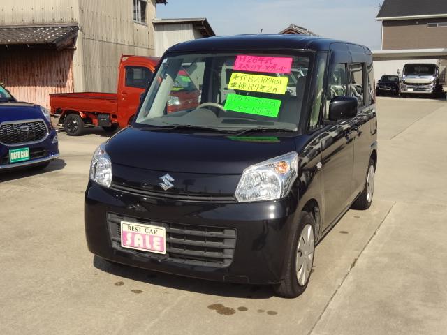 スペーシア Ｘ　ワンオーナー　社外ナビ　フルセグＴＶ　Ｂｌｕｅｔｏｏｔｈ　ディスチャージヘッドランプ　左パワースライドドア　スマートキー２本（7枚目）