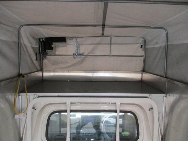 ハイゼットトラック スタンダード　幌・側面パネル・扉付き（23枚目）