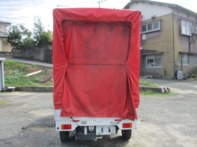 キャリイトラック ＫＣエアコン・パワステ　幌　サイドコンパネ・扉付き（3枚目）