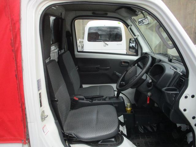 キャリイトラック ＫＣエアコン・パワステ　幌　サイドコンパネ・扉付き（17枚目）