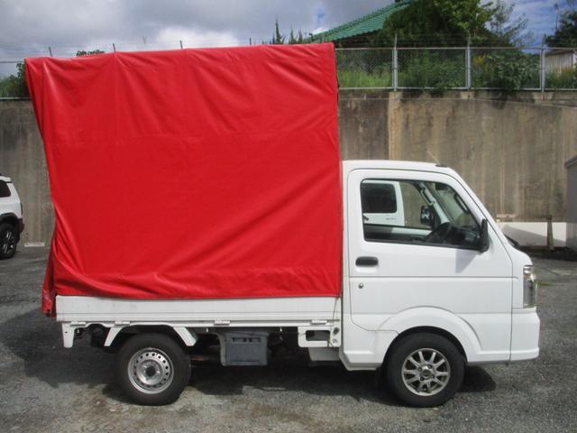 キャリイトラック ＫＣエアコン・パワステ　幌　サイドコンパネ・扉付き（27枚目）