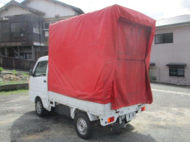 キャリイトラック ＫＣエアコン・パワステ　幌　サイドコンパネ・扉付き（31枚目）