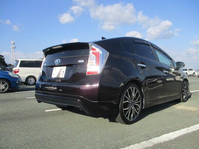 プリウス S 車検9年6月 ディスチャージ 社外ナビ・TV・Bカメラ TRDスポイラー 社外アルミホイール(45枚目)