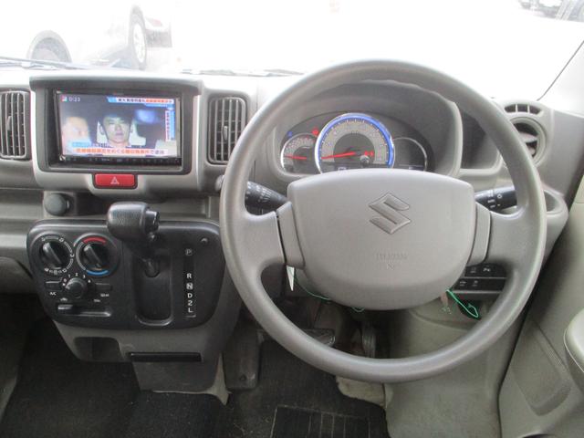 エブリイ ジョインターボ　４ＷＤ　ターボ　デュアルカメラレーダーブレーキサポート　衝突軽減ブレーキサポート　レーンキープ　社外ナビＴＶ・Ｂカメラ　安心安全ディーラー車検整備実施　整備記録簿発行（9枚目）