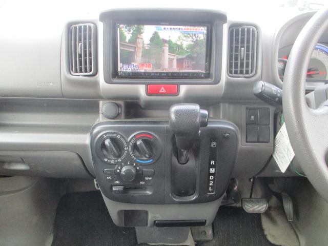 エブリイ ジョインターボ　４ＷＤ　ターボ　デュアルカメラレーダーブレーキサポート　衝突軽減ブレーキサポート　レーンキープ　社外ナビＴＶ・Ｂカメラ　安心安全ディーラー車検整備実施　整備記録簿発行（10枚目）