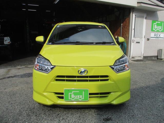 ミライース X SAIII 走行距離無制限12ヶ月保証対応(対応制限あり) 法定12ヶ月点検整備実施(ディーラー整備/記録簿発行します) 社外ナビTV・Bカメラ社外アルミ・マフラー・シートカバー(2枚目)