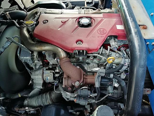 トヨエース 　高圧洗浄車　吐出量６０Ｌ　吐出圧　２５０ｌｐａ　タンク容量／５００リットル　品名／水　付属ホースあり　タンク／鉄　サブＲＧ式　稼働時間５００ｈ表示　カーナビ付（36枚目）