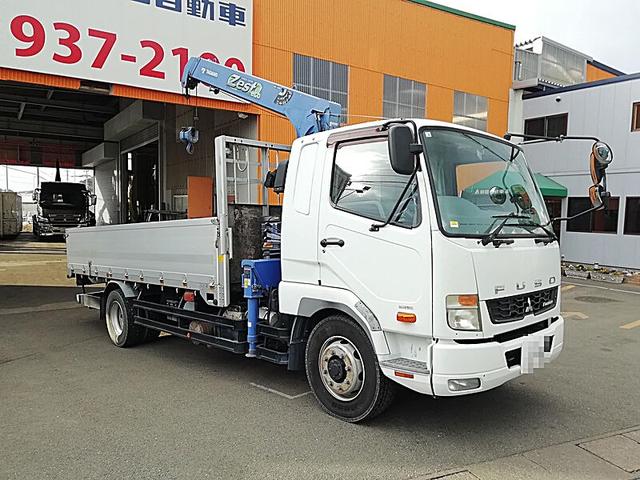 ファイター 　増々トン　７．２ｔ　３段クレーン付　ラジコン　アオリ／３方開　アルミ　ボディ／完成車　ネタ／木　セイコーラック／２個　工具箱／２個（4枚目）