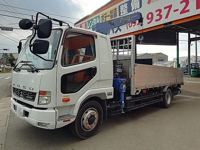 ファイター 　増々トン　７．２ｔ　３段クレーン付　ラジコン　アオリ／３方開　アルミ　ボディ／完成車　ネタ／木　セイコーラック／２個　工具箱／２個（5枚目）