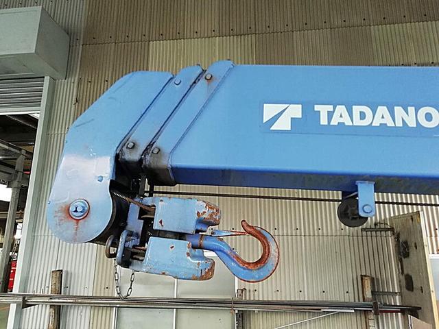 ファイター 　増々トン　７．２ｔ　３段クレーン付　ラジコン　アオリ／３方開　アルミ　ボディ／完成車　ネタ／木　セイコーラック／２個　工具箱／２個（21枚目）