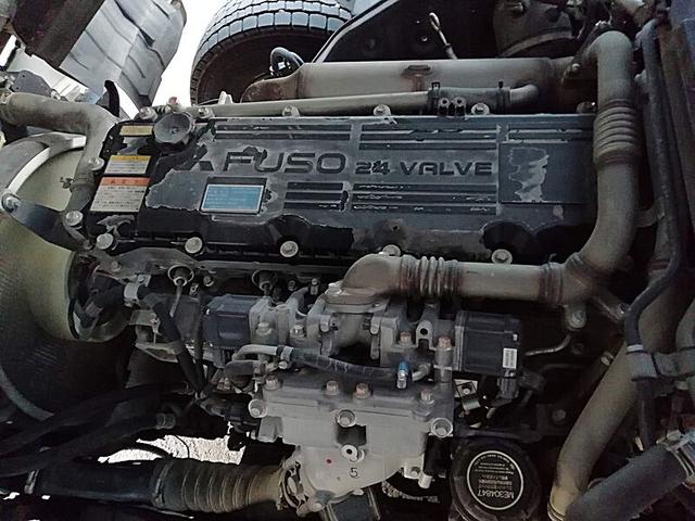 ファイター 　増々トン　７．２ｔ　３段クレーン付　ラジコン　アオリ／３方開　アルミ　ボディ／完成車　ネタ／木　セイコーラック／２個　工具箱／２個（31枚目）