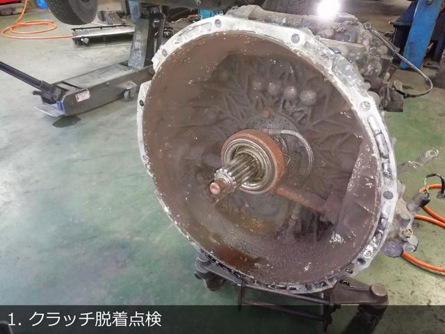 ファイター 　増々トン　７．２ｔ　３段クレーン付　ラジコン　アオリ／３方開　アルミ　ボディ／完成車　ネタ／木　セイコーラック／２個　工具箱／２個（45枚目）
