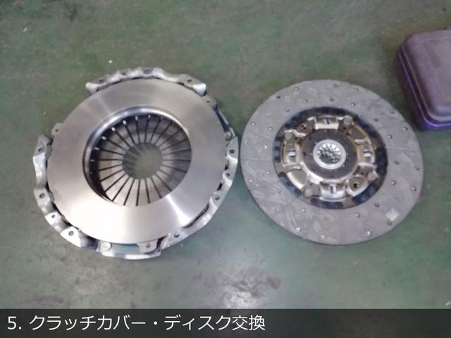 ファイター 　増々トン　７．２ｔ　３段クレーン付　ラジコン　アオリ／３方開　アルミ　ボディ／完成車　ネタ／木　セイコーラック／２個　工具箱／２個（49枚目）