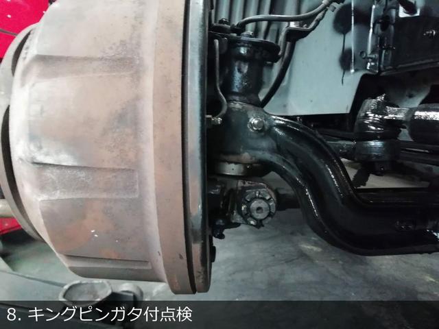 ファイター 　増々トン　７．２ｔ　３段クレーン付　ラジコン　アオリ／３方開　アルミ　ボディ／完成車　ネタ／木　セイコーラック／２個　工具箱／２個（56枚目）