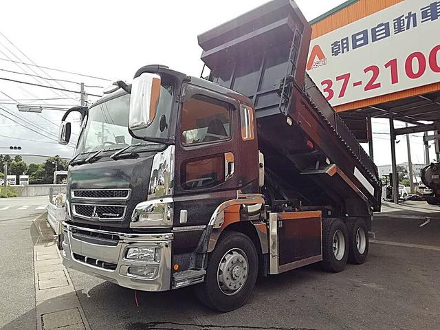 スーパーグレート  8.9t ダンプ ボディ架装/完成車 電動シートあり 荷台材質仕様/デッキ6.0mm サイド4.5mm テール4.5mm 鳥居4.5mm(4枚目)