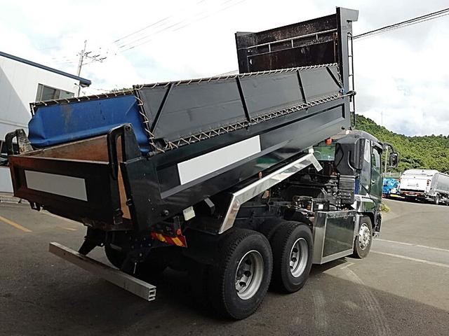 スーパーグレート  8.9t ダンプ ボディ架装/完成車 電動シートあり 荷台材質仕様/デッキ6.0mm サイド4.5mm テール4.5mm 鳥居4.5mm(5枚目)