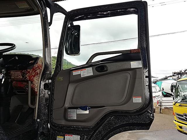 スーパーグレート  8.9t ダンプ ボディ架装/完成車 電動シートあり 荷台材質仕様/デッキ6.0mm サイド4.5mm テール4.5mm 鳥居4.5mm(24枚目)