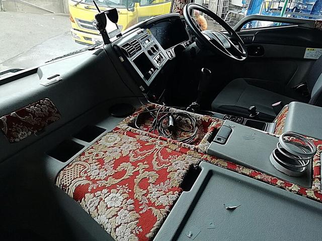スーパーグレート  8.9t ダンプ ボディ架装/完成車 電動シートあり 荷台材質仕様/デッキ6.0mm サイド4.5mm テール4.5mm 鳥居4.5mm(25枚目)