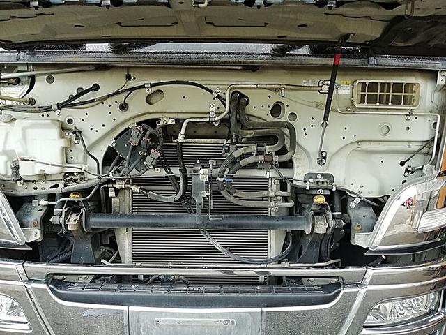スーパーグレート  8.9t ダンプ ボディ架装/完成車 電動シートあり 荷台材質仕様/デッキ6.0mm サイド4.5mm テール4.5mm 鳥居4.5mm(35枚目)