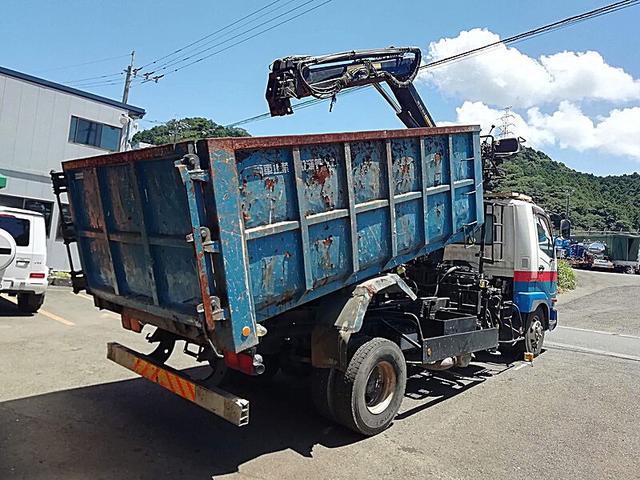 ファイター 1.75t ヒアブ付ダンプ トップシート付 ボディ架装/完成車 土砂禁ダンプ 片開き(6枚目)