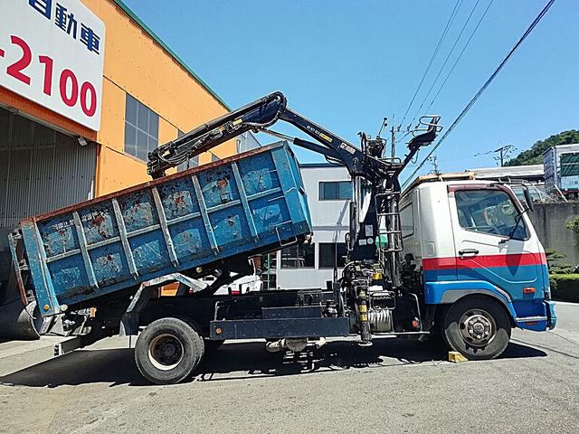 ファイター 1.75t ヒアブ付ダンプ トップシート付 ボディ架装/完成車 土砂禁ダンプ 片開き(7枚目)