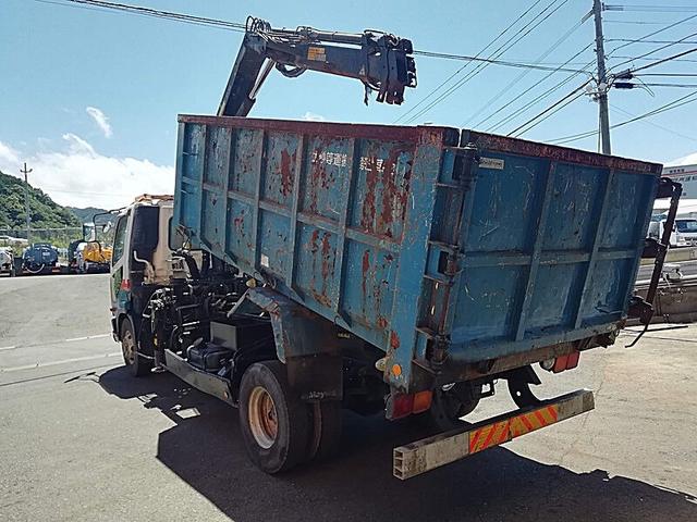 ファイター 1.75t ヒアブ付ダンプ トップシート付 ボディ架装/完成車 土砂禁ダンプ 片開き(8枚目)